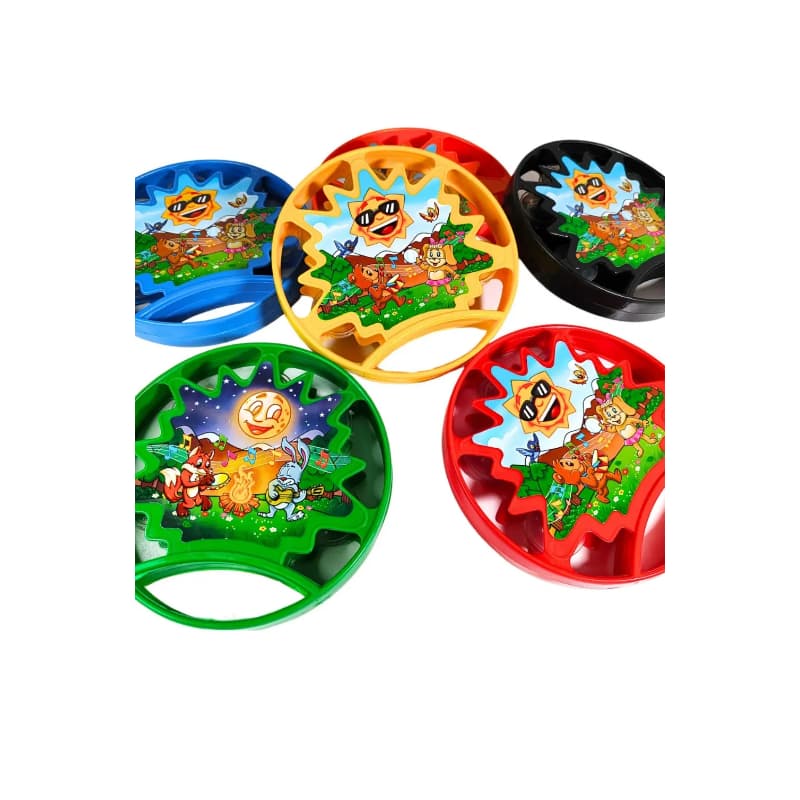 Pandeiro Infantil – Brinquedo Musical Educativo - Unidade Cores Aleatoria