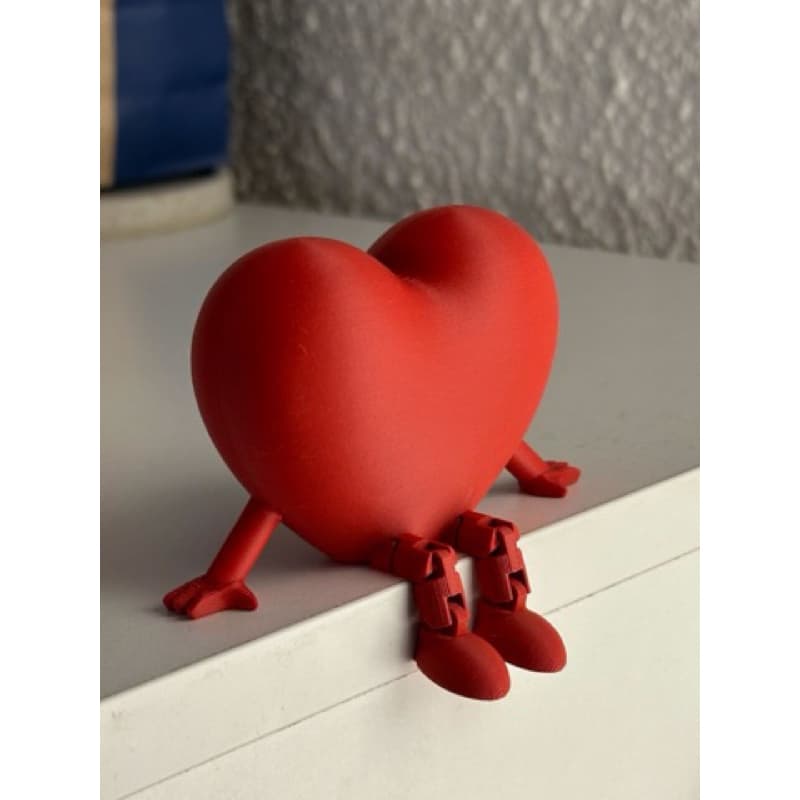 ❤️ Coração Decorativo Articulado – Presente Criativo e Cheio de Carinho ❤️