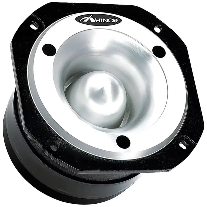 Super Tweeter Hinor HST-600 Trinyum 300W RMS Som Automotivo Prata