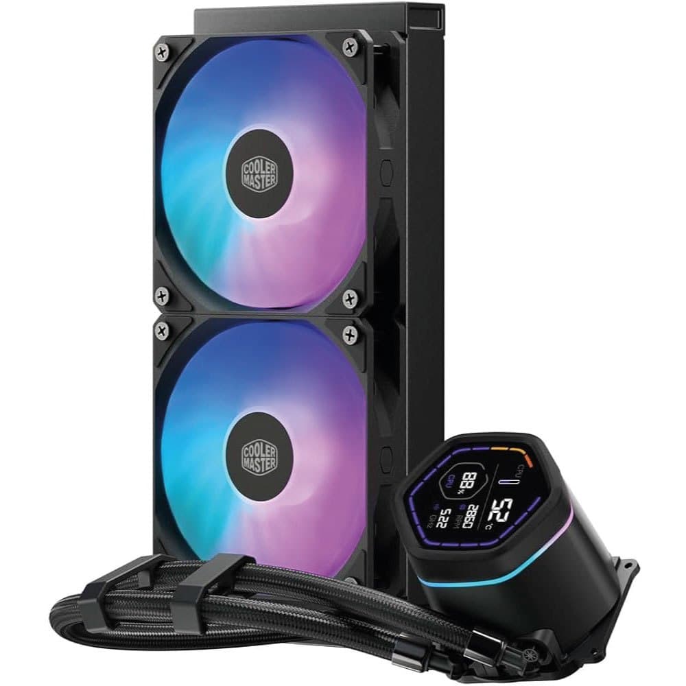 Water Cooler Masterliquid Core Nex Digital 240mm Cooler Master para AMD e Intel