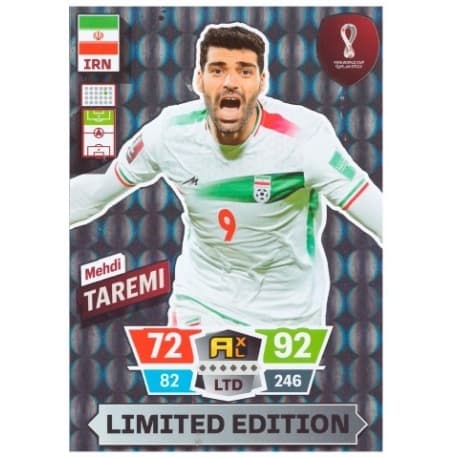 Crad Adrenalyn Xl Taremi 2022 limited edition nopva top