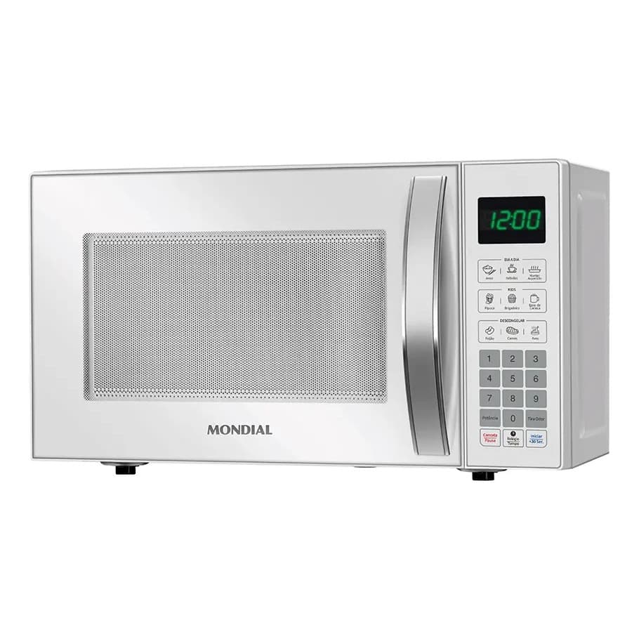 Micro-ondas Mo-01-21-w 21 Litros 1200w Branco Mondial