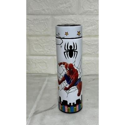 Garrafa Térmica Homem Aranha 450ml Aniversario Infantil Escola