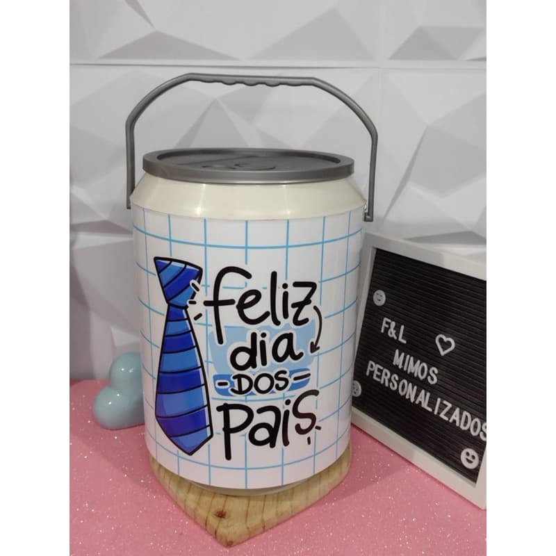 21 Etiqueta para cooler 6 latas