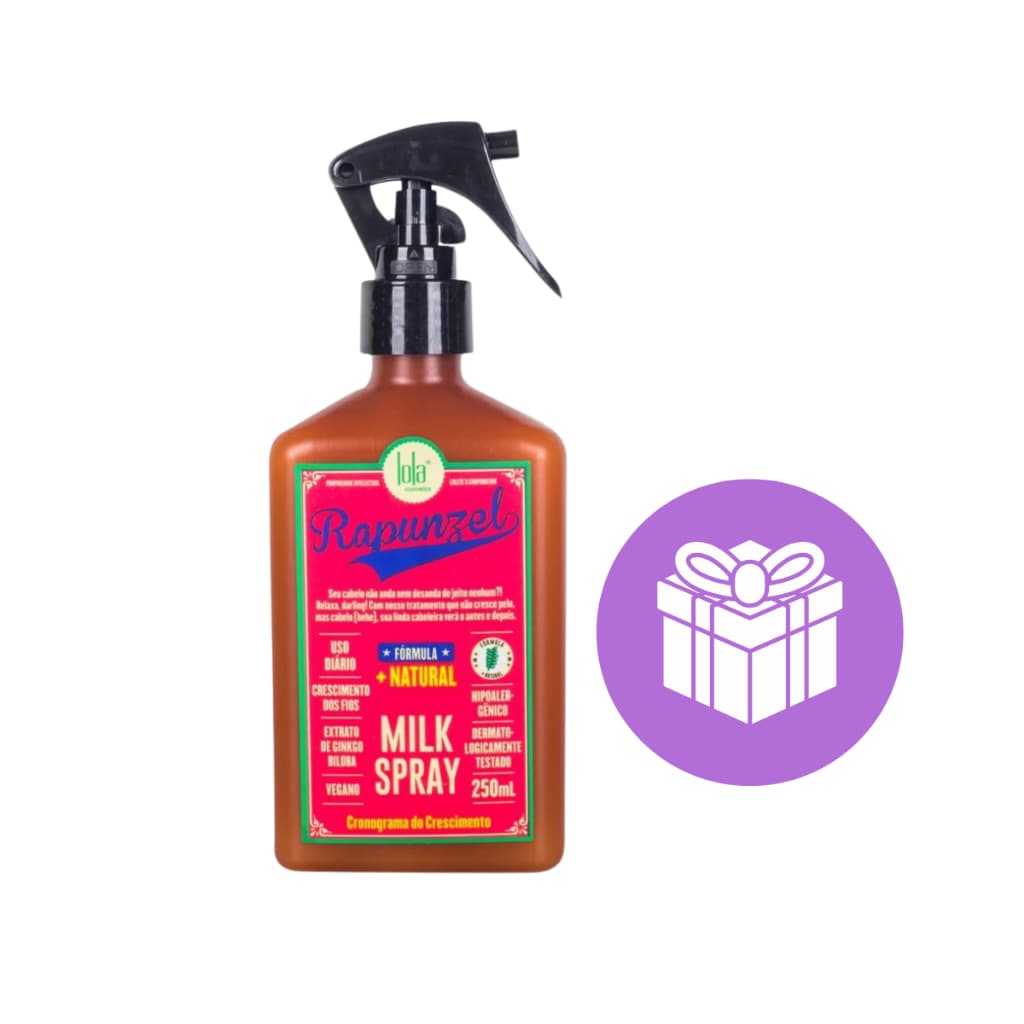 Milk Spray Rapunzel Lola Cosmetics 250ml Com Acessório Sortido