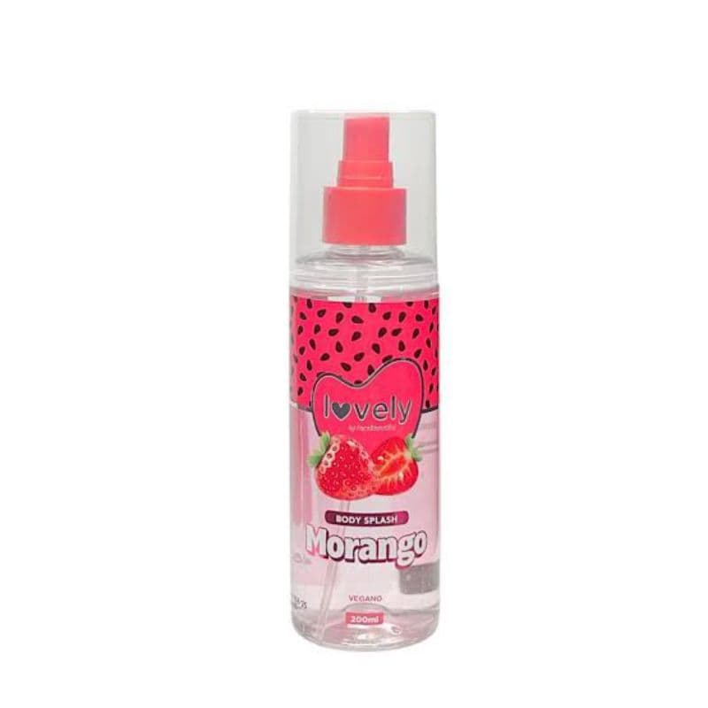 Body Splash de Fruta Lovely 100 ml Corporal Face Beautiful