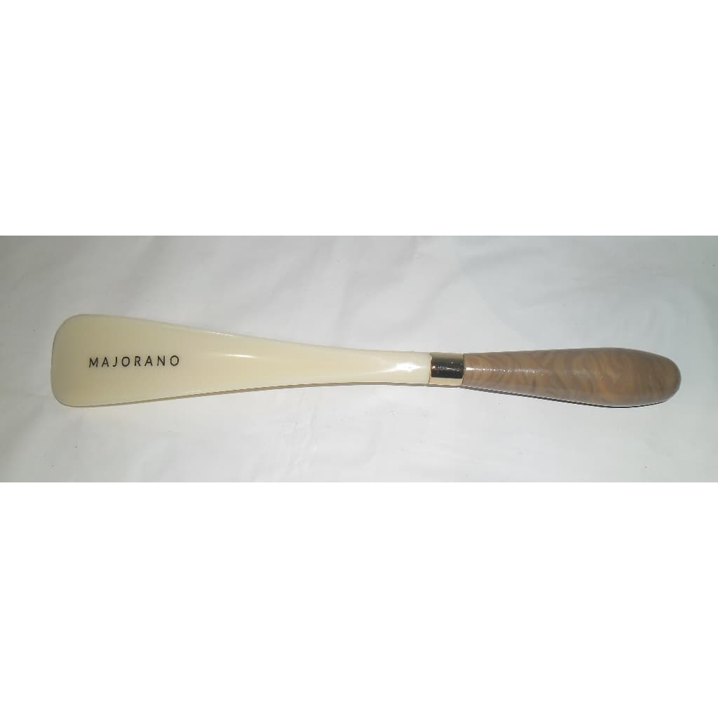 Calçadeira Sapato Branca Marrom da Majorano