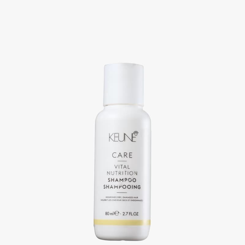 Keune Care Vital Nutrition - Shampoo 80ml MINI FRASCO TAMANHO VIAGEM