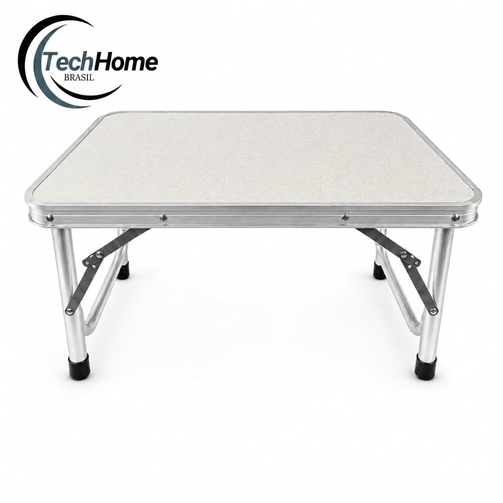 Mesa Dobrável Portátil Multiuso Reforçada | 4 Modelos Disponíveis | Camping, Festa e Escritório