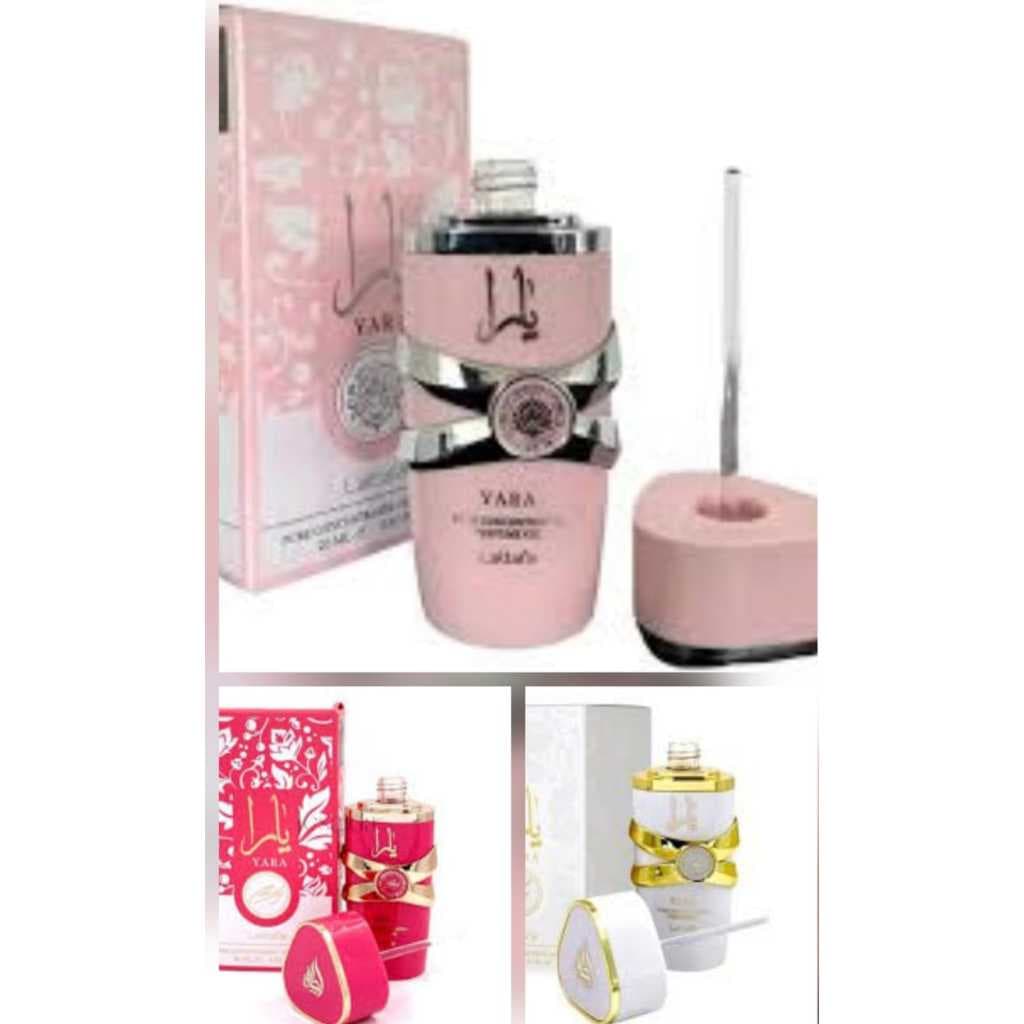 KIt Pure Concentrado Oil Perfume Yara, Candy e Moi 20ml Original Lacrado Importado