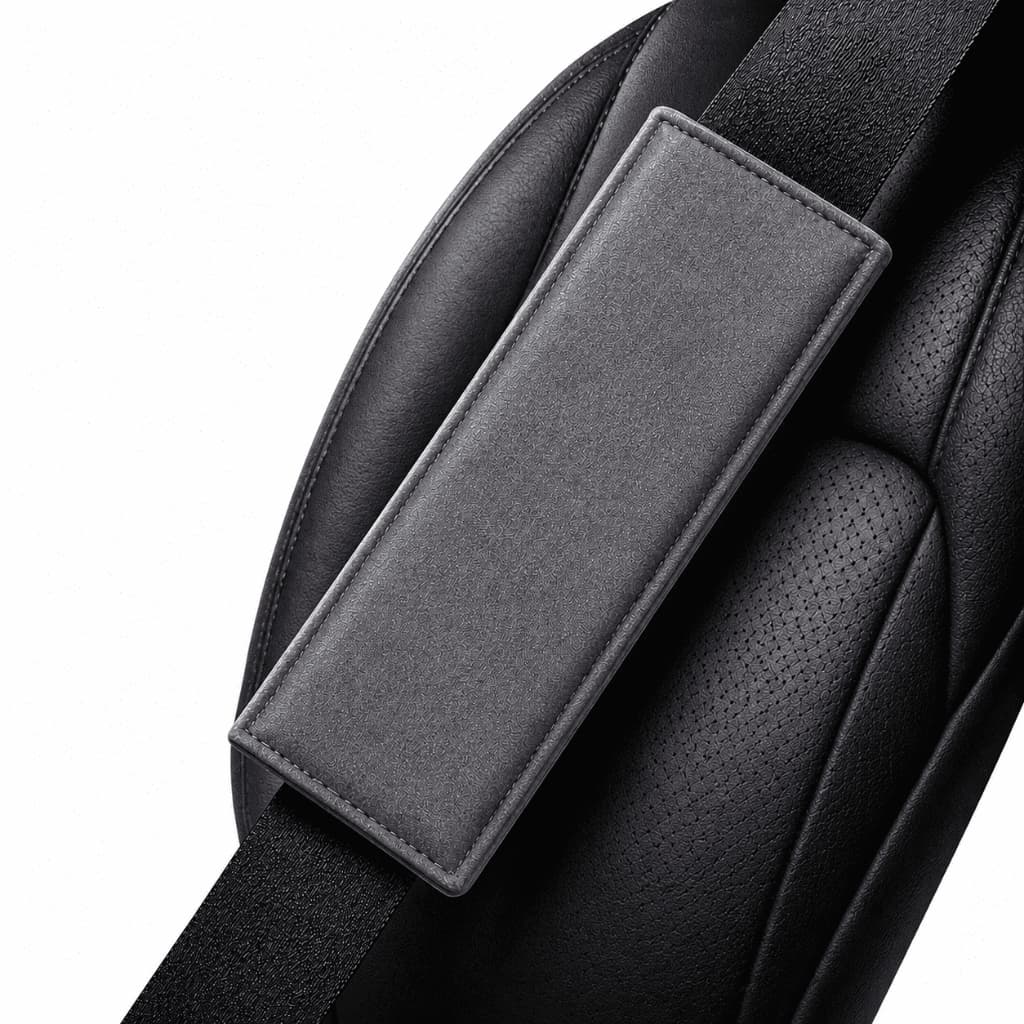 Capa Protetora de Cinto de Segurança Universal Nylon Conforto e Estilo com Velcro Ajustável