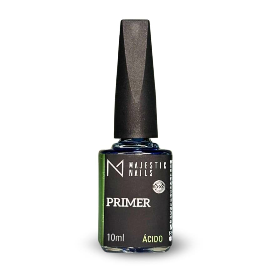 PRIMER ÁCIDO (Micro-porosidade para aderência) 10ml Alongamento Majestic Nails