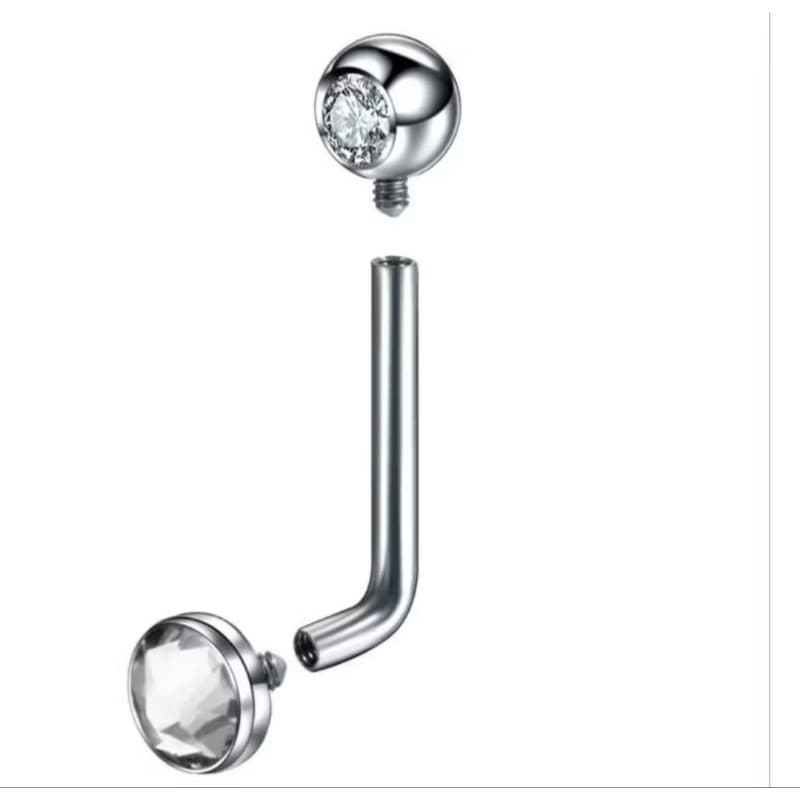 Piercing Íntimo Christina com Zircônia