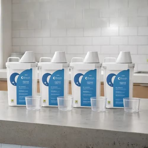 Kit 04 Dispensers Porta Cereais Cozinha 1,5l C/medidor