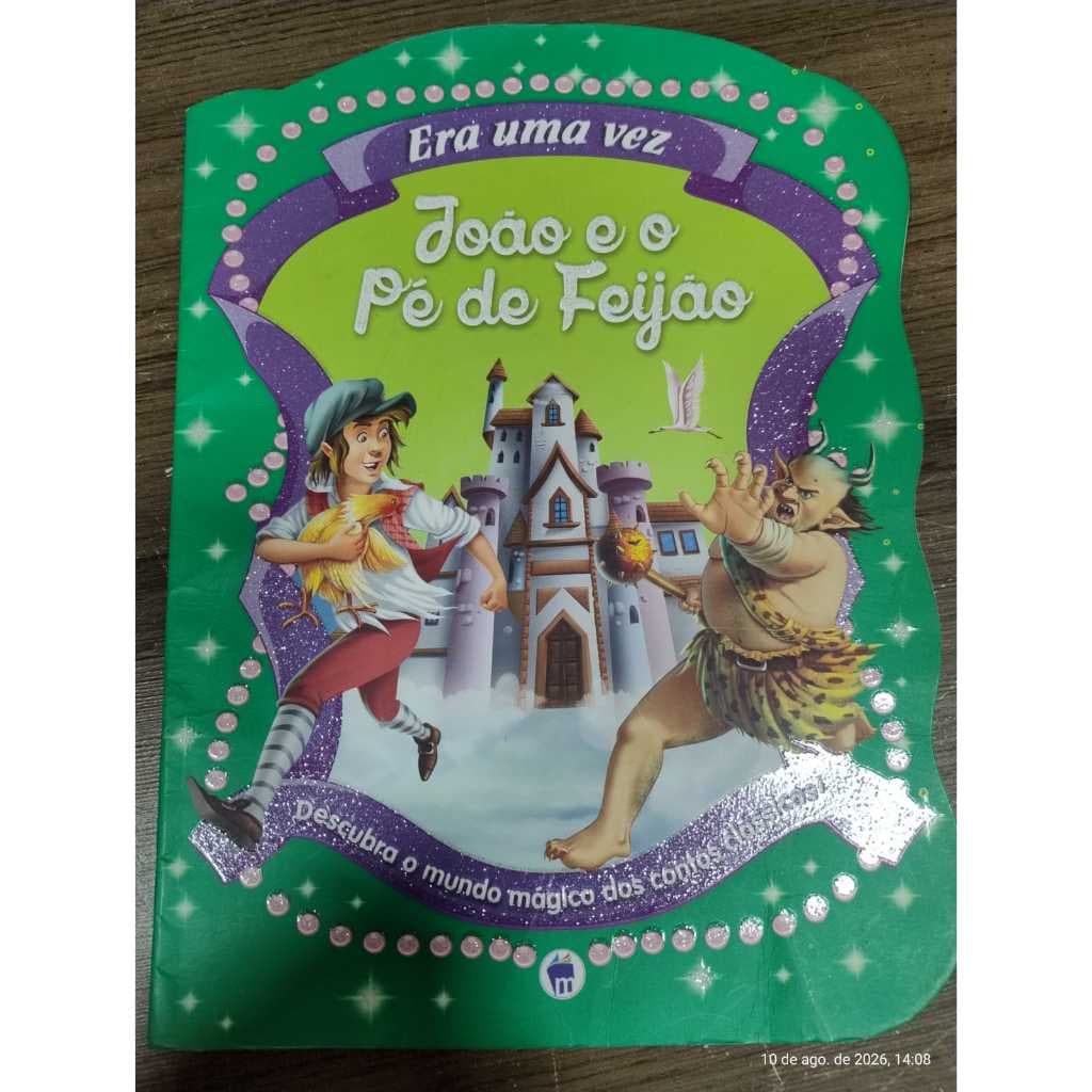 LIVRO INFANTIL O PE DE FEIJÃO.