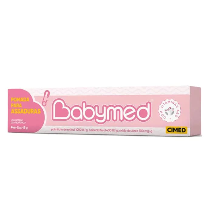 Babymed Rosa Pomada Para Assaduras 45g - Cimed