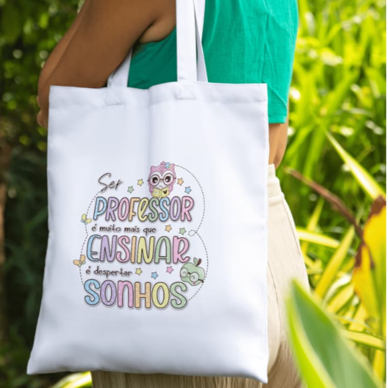 Ecobag Frases Professores