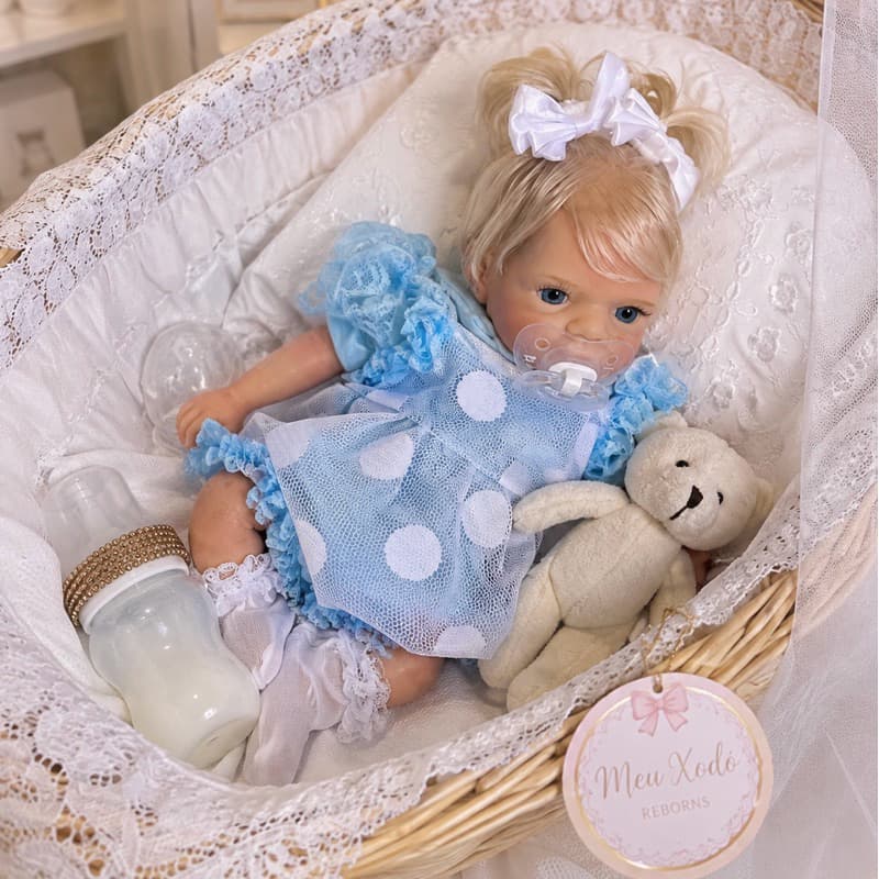 bebe reborn mama e faz xixi realista molinha silicone solido prematura liz
