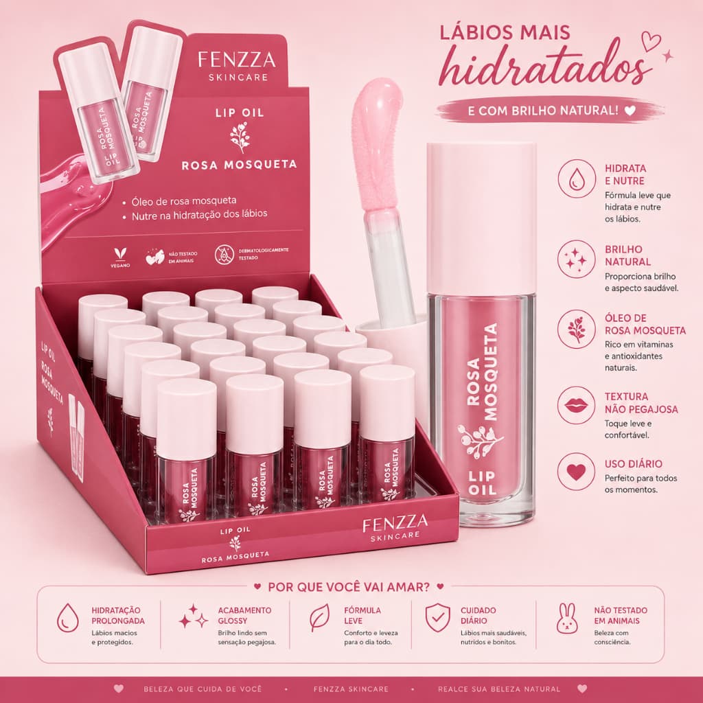 LIP OIL ROSA MOSQUETA FENZZA
