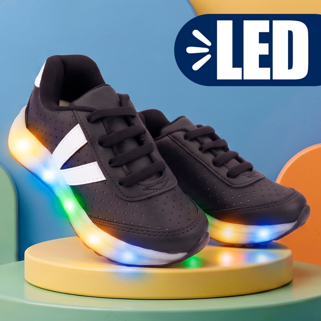 Tenis Infantil Led Menino Tenis Infantil Masculino Pisca Pisca Tenis De Menino