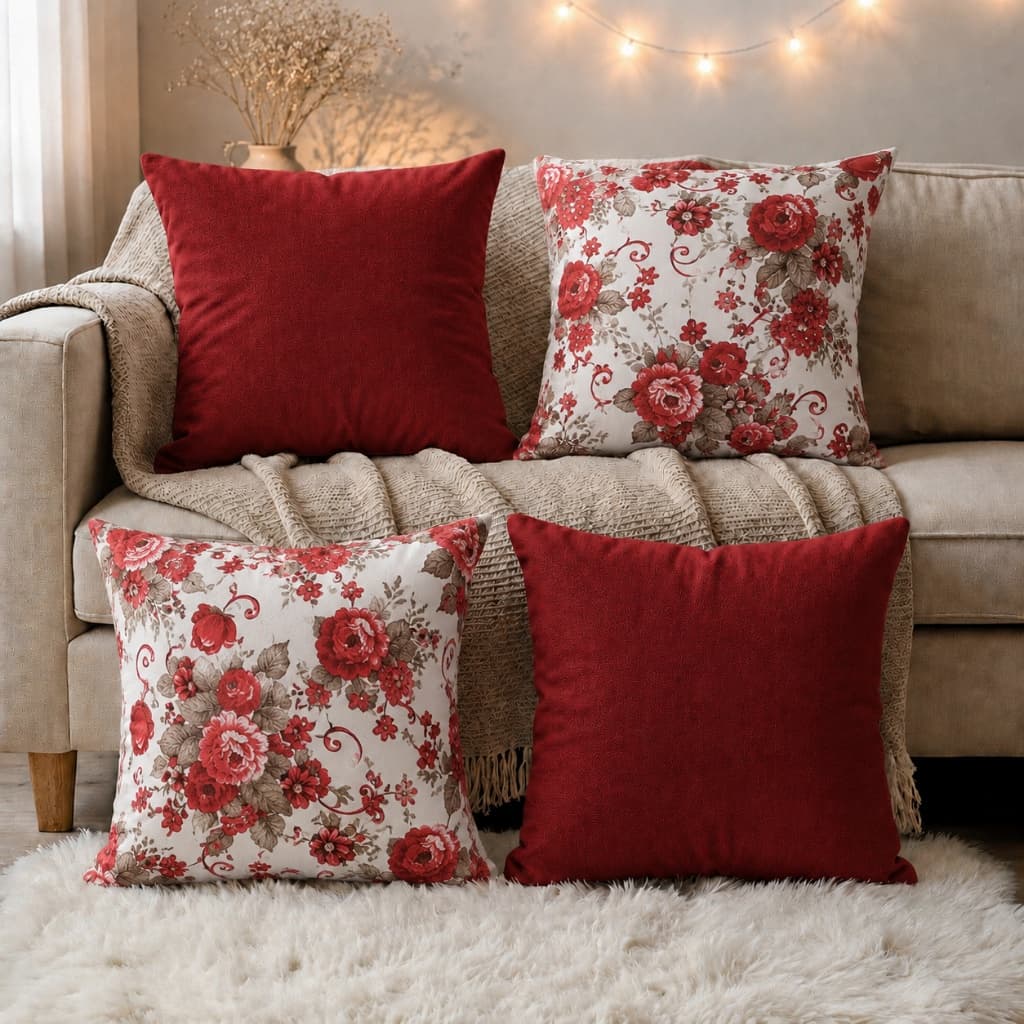 Kit Capa de Almofada 45x45 Decorativa Para Sala Quarto Com Zíper Alta Qualidade Envio Rápido