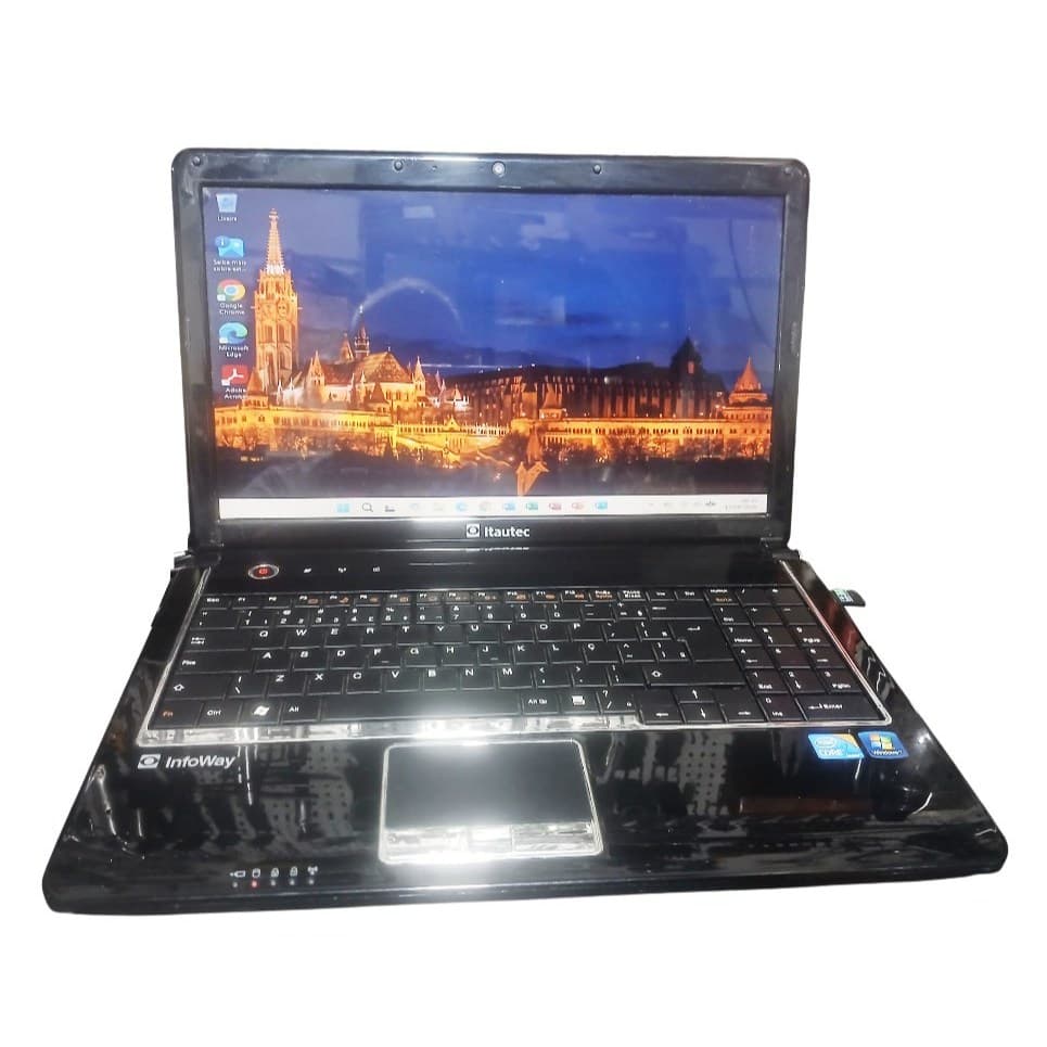 NOTEBOOK ITAUTEC INFOWAY NOTE N8645 INTEL I7 M620 8GB RAM HD SSD 128GB NS 4003676000350