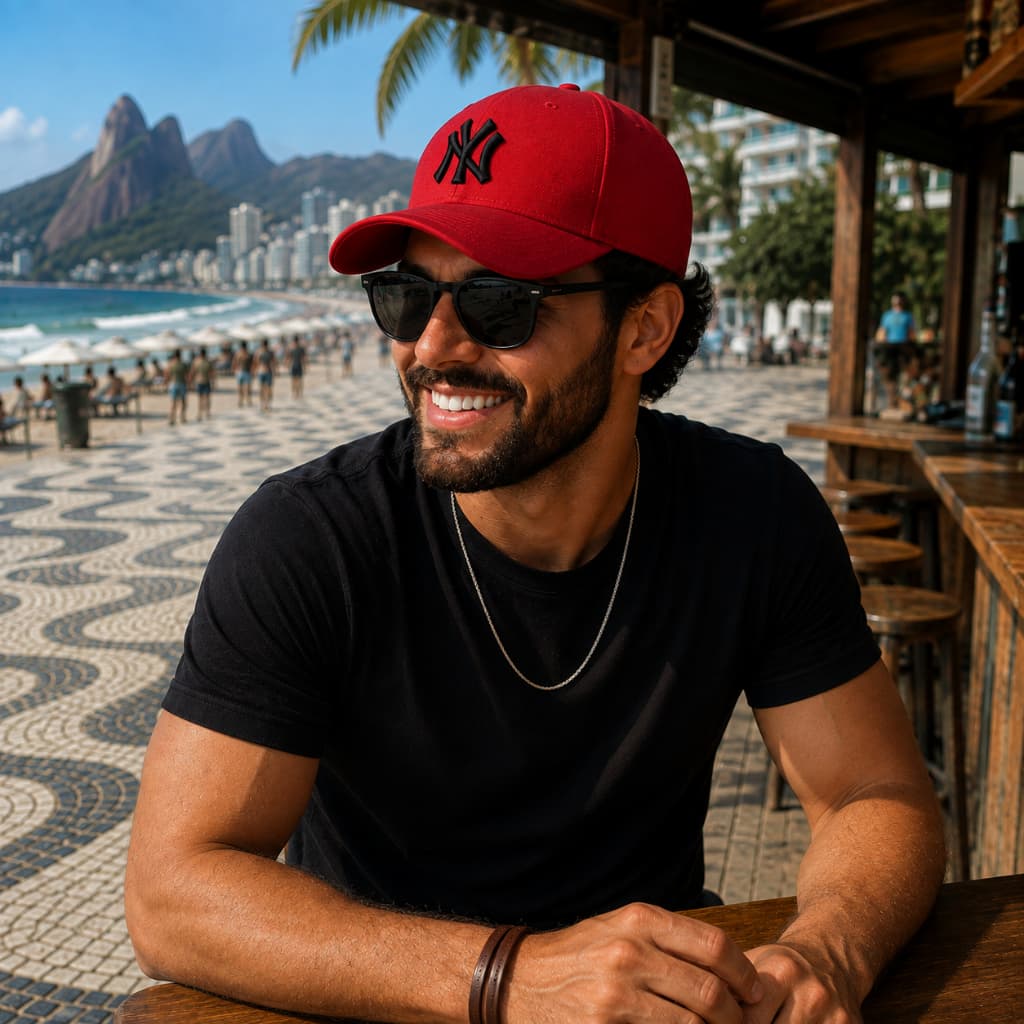 Boné Aba Curva Fitão Masculino Feminino  Estilo Urbano Ajustável Unissex Casual City preto Streetwear feminino maculino
