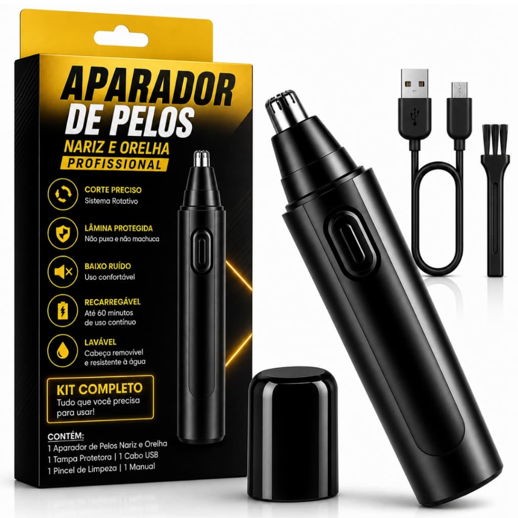 Aparador Depilador Nasal De Pelos Do Nariz E Orelha Original