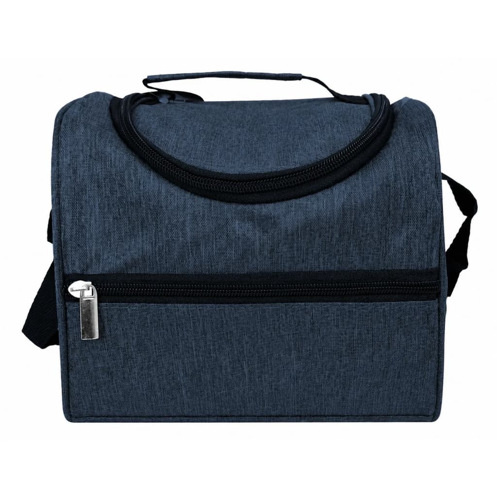 Bolsa Térmica Lancheira Luxo para Marmita Azul com Alça 20x20x12cm
