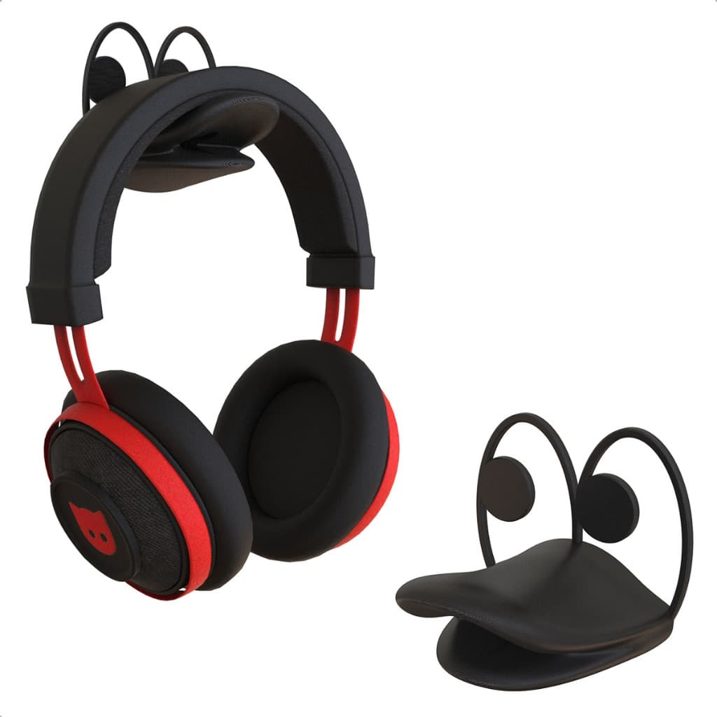 Suporte Fone Headset Gamer Pato Universal Gancho Parede