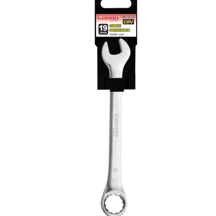CHAVE COMBINADA  - 19MM - PROFISSIONAL - GADAN