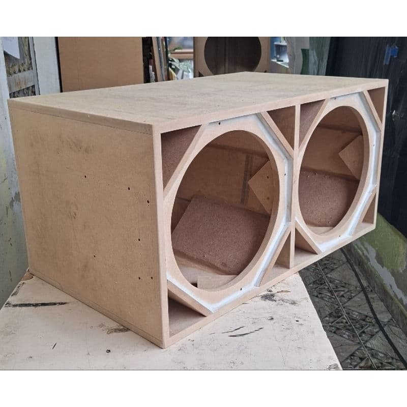 Caixa para grave Target bass 3.3k 15p, mdf 18mm