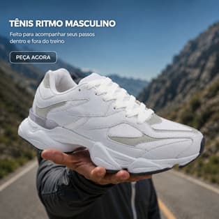 Achou o tênis perfeito? Pratico , confortável e estiloso- GARANTA JÁ O SEU