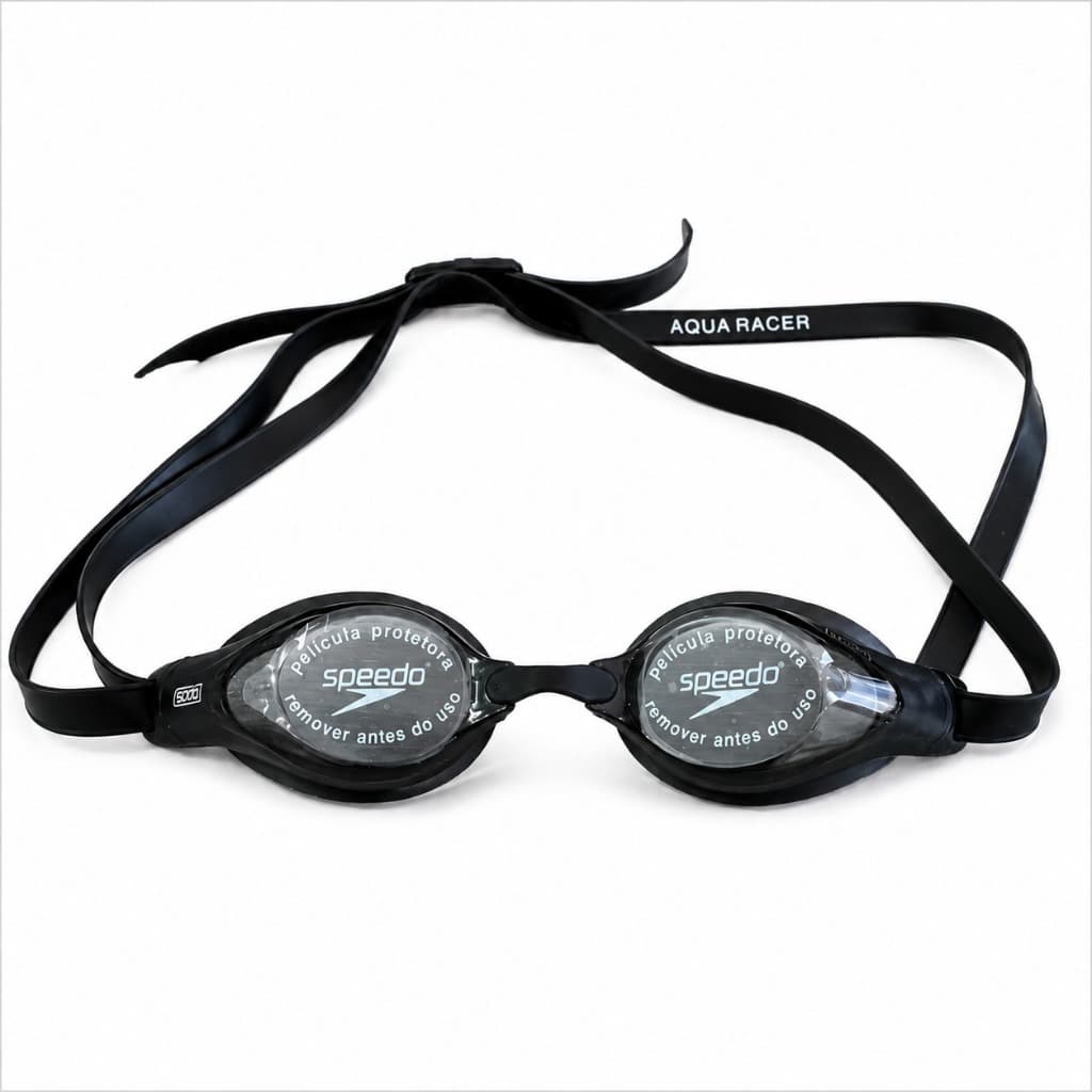 OCULOS DE NATAÇÃO SPEEDO AQUA RACER COMPETIÇÃO PRETO