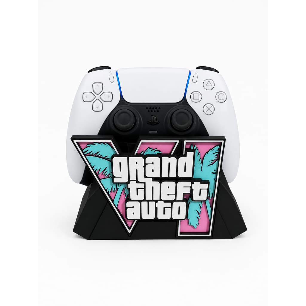 Suporte para Controle PS5 DualSense GTA VI – Base para Controle Gamer