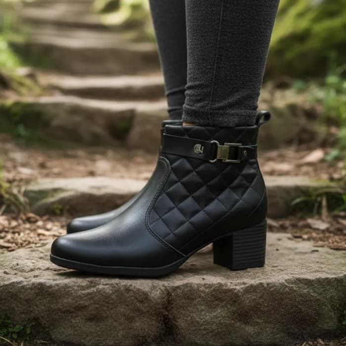Bota Coturno Com Fivela Modare  7072.112