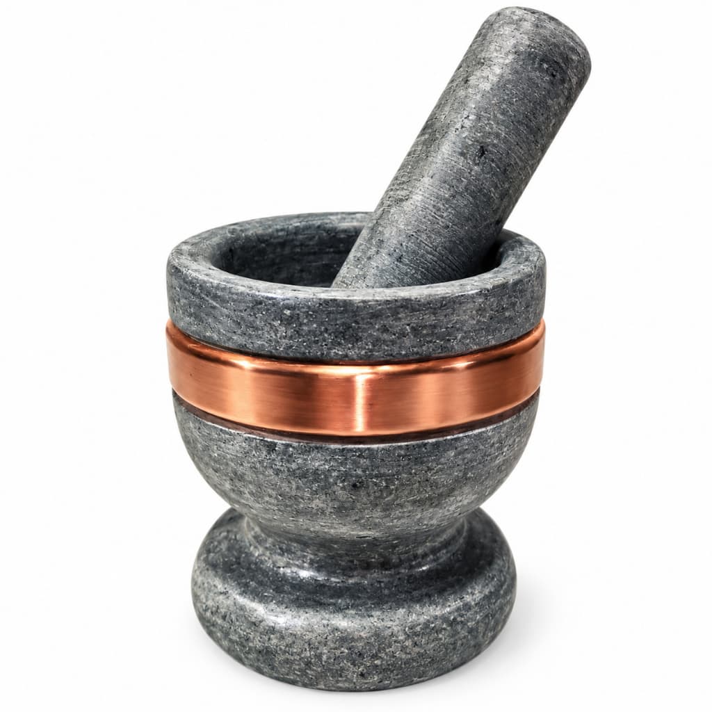 Pilão de Pedra Artesanal e Resistente