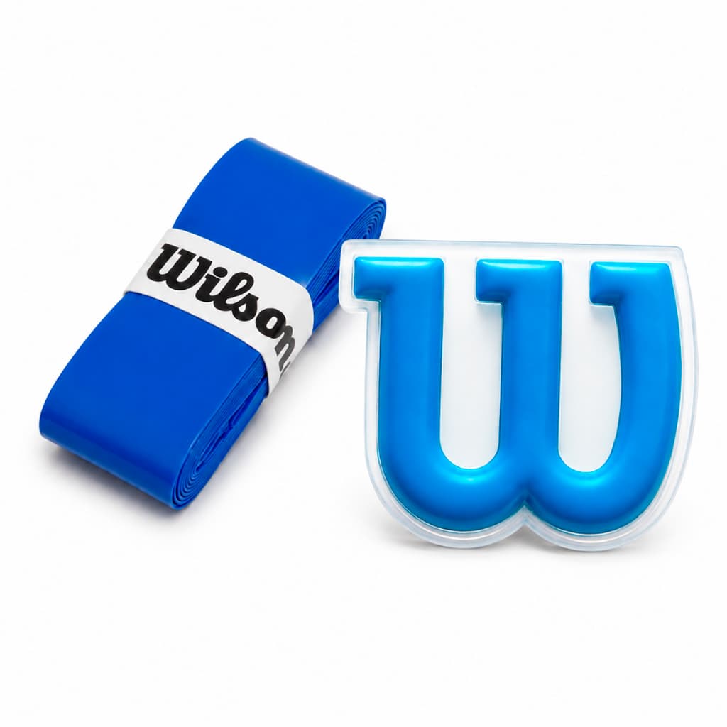 Kit Overgrip Wilson Antivibrador Wilson Para Raquete de Tênis Padel Beach Tennis Badminton Colorido