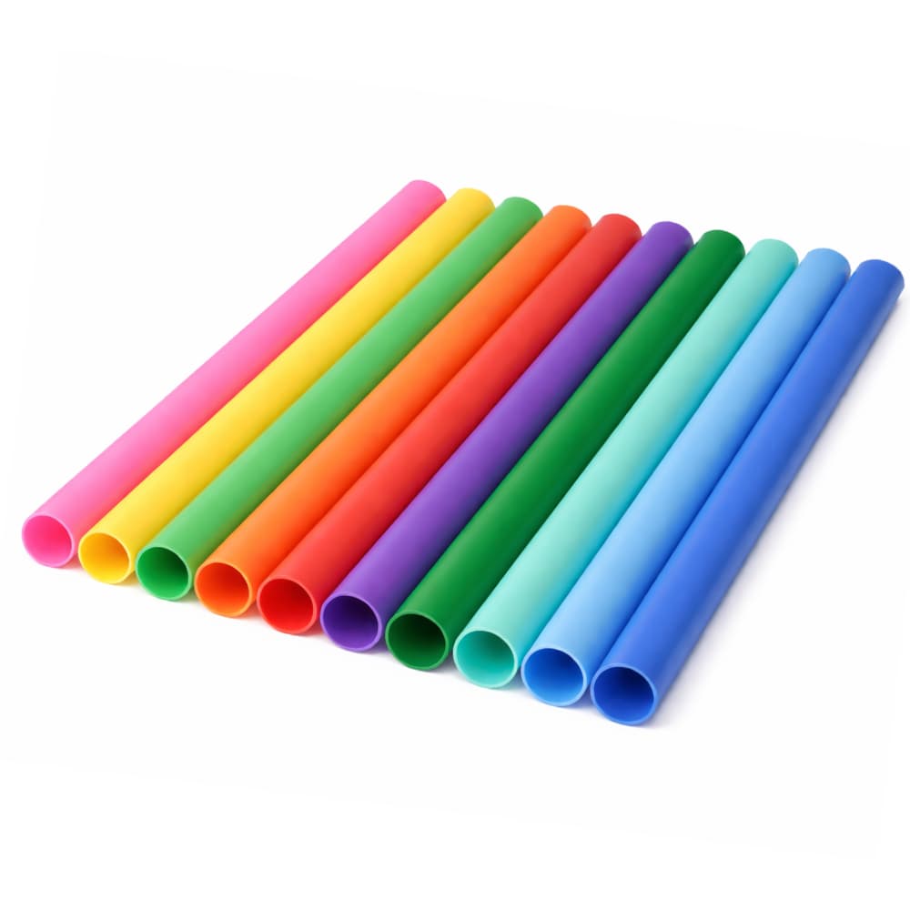 2 mil Canudos Plástico Rígidos Copão Dose 700ml Cores Sortidas Copo Twister Chantily Copão