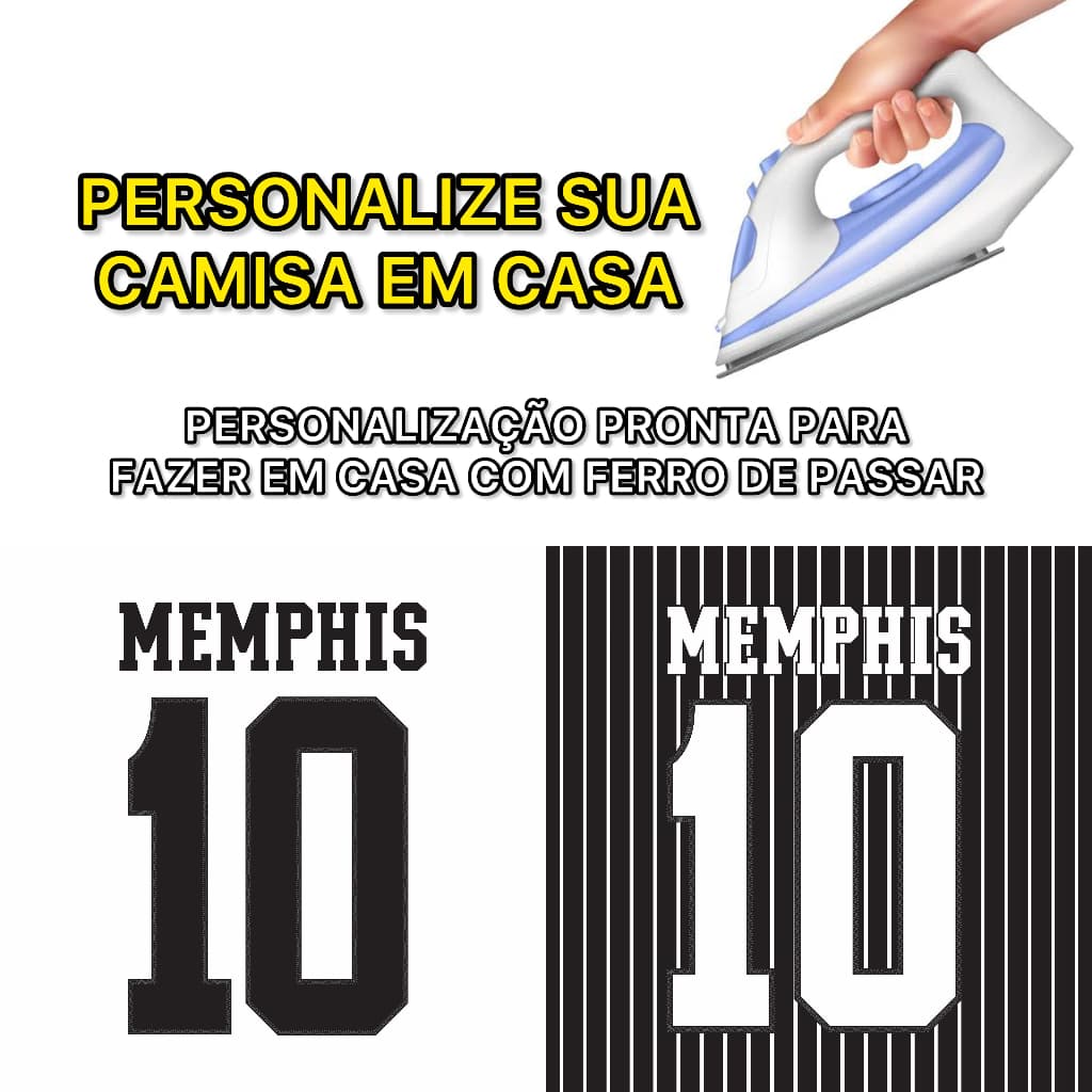 Fonte memphis 10 termocolante para personalizar camisas