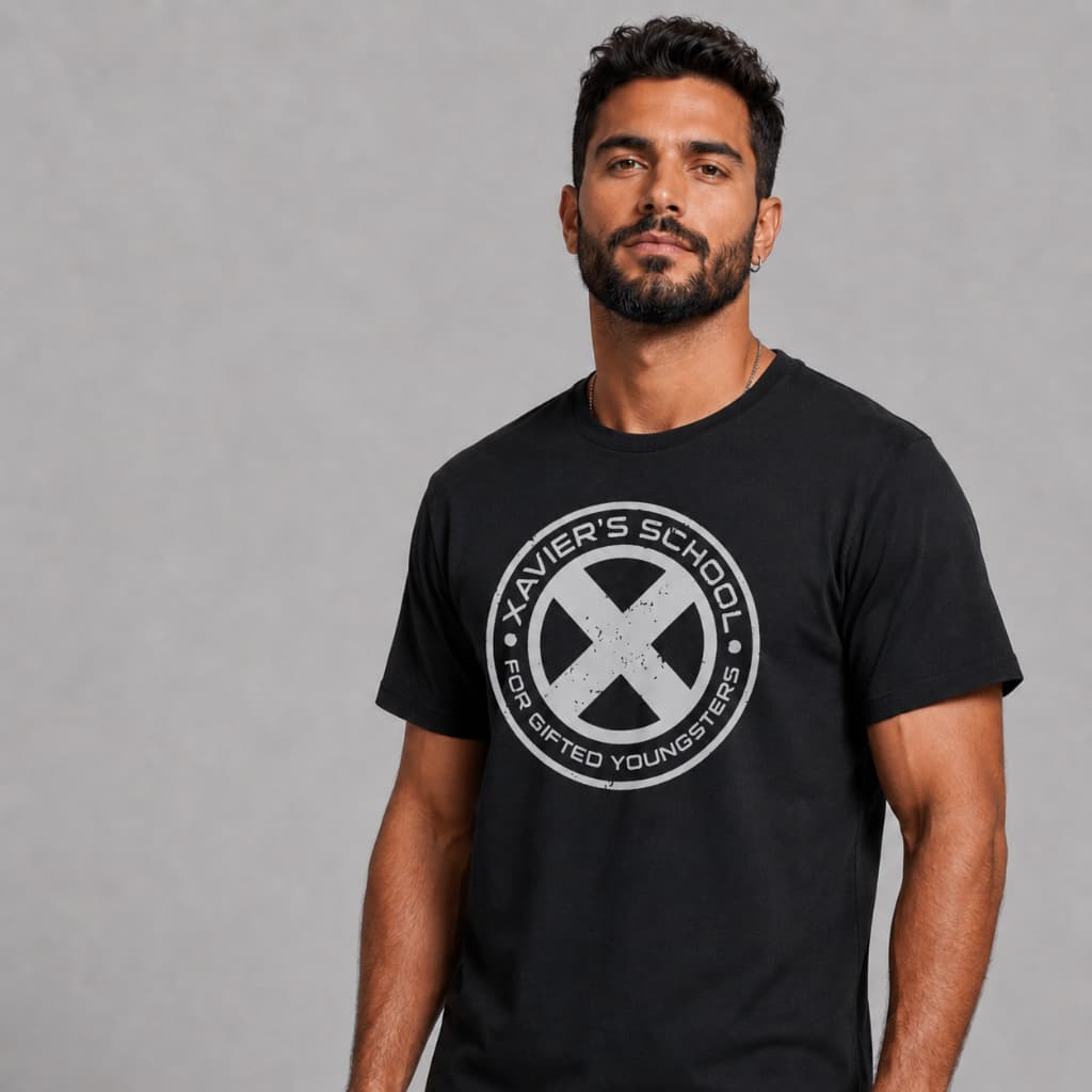 Camiseta X-Men Xavier Scool Super Heróis Desenhos Filmes Nerd Geek.
