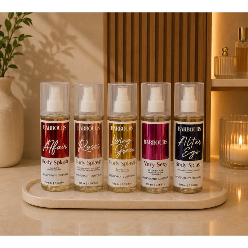Body Splash FEMININO - Inspiração Importados - Deo Colonia - Refrescante
