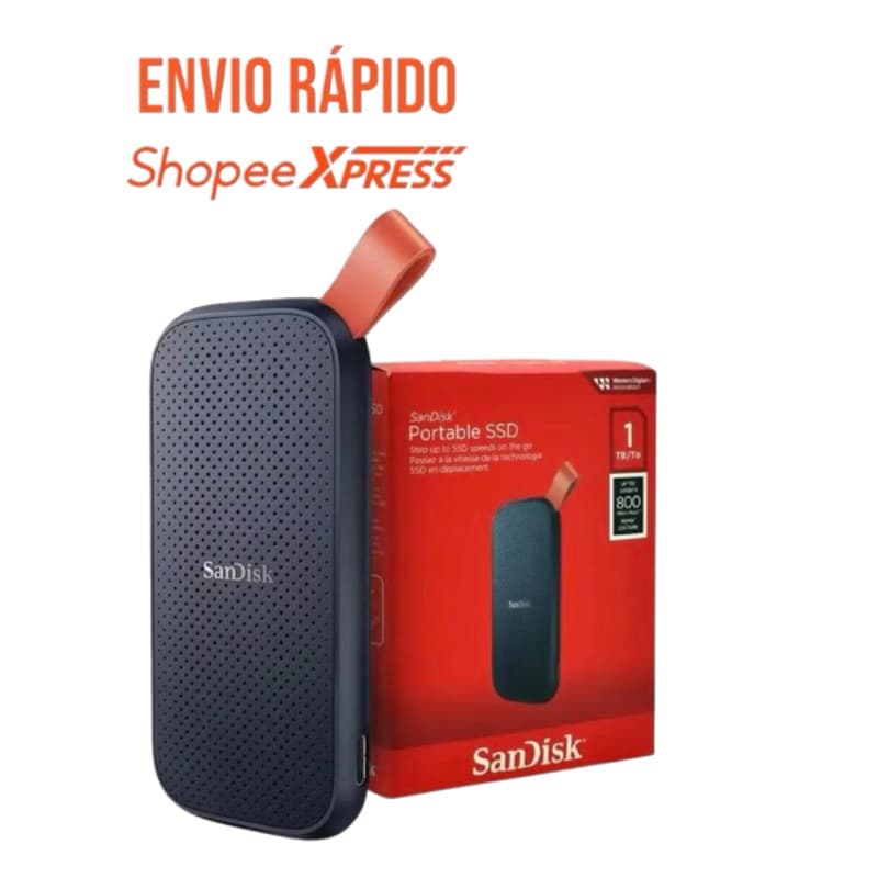 SSD Portátil SanDisk de 1 TB para Armazenamento Externo