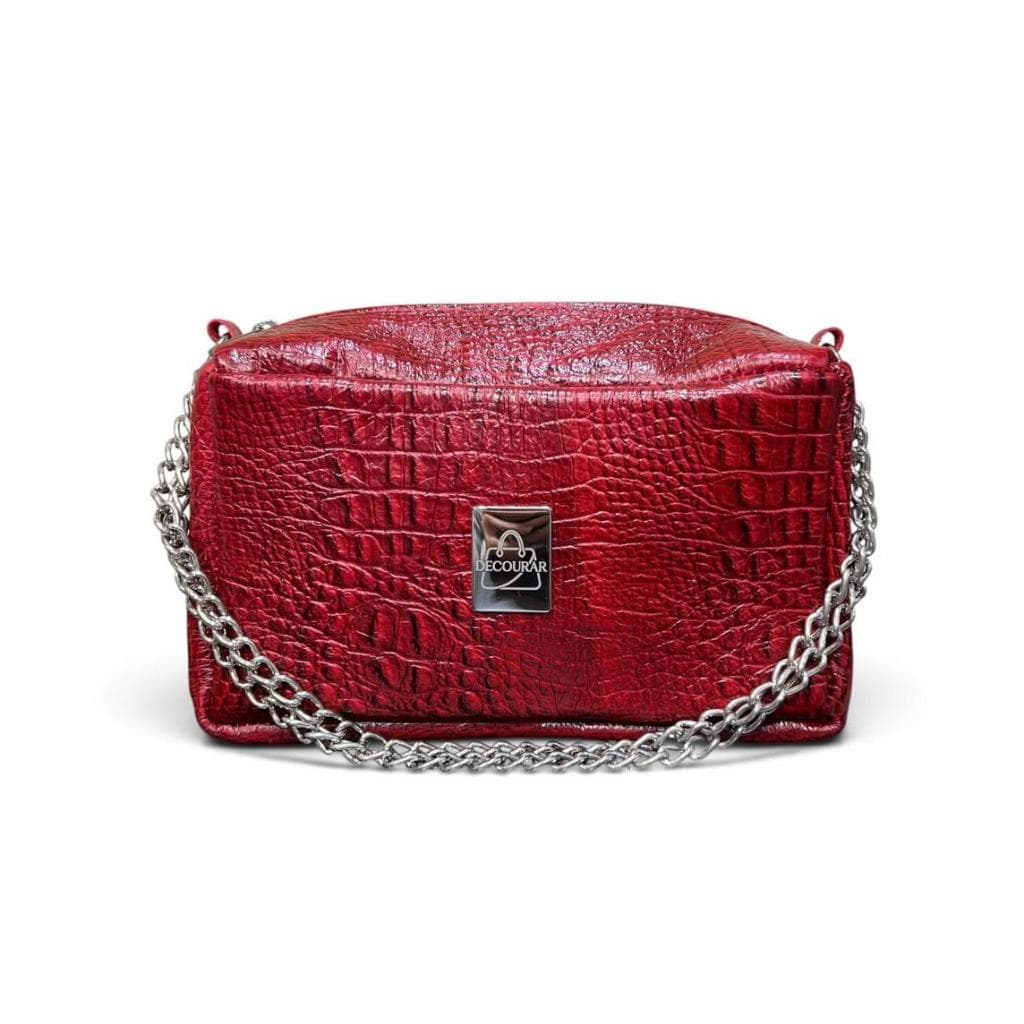 Bolsa de couro legitimo, acabamento em pelo, bolsa Milão, bolsa de passeio tiracolo -  Cor selecionar nas variações
