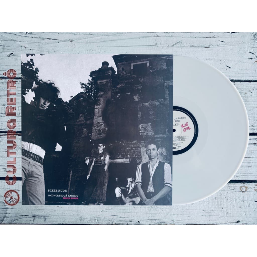 LP CONCRETO JÁ RACHOU PLEBE RUDE 2026 ( NOVO/ COM 7"/ PRETA)