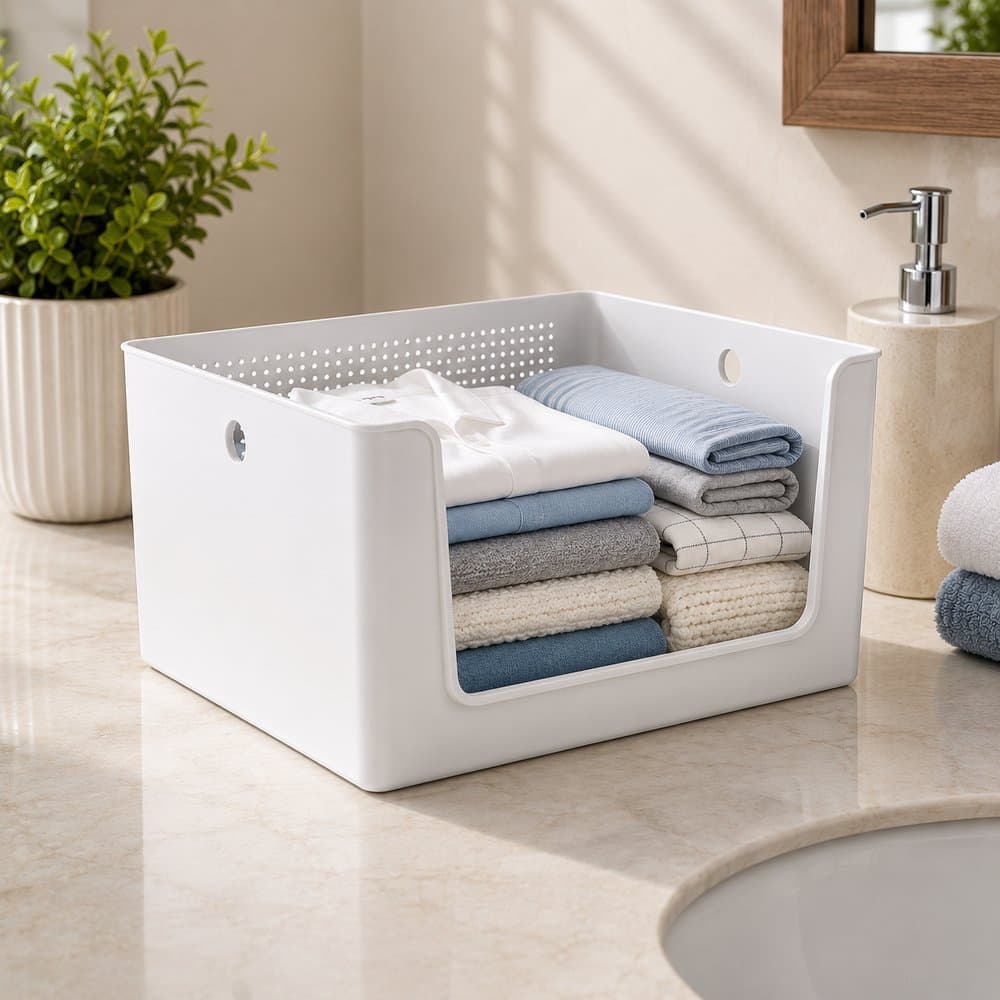 Cesto Organizador 16L - Branco