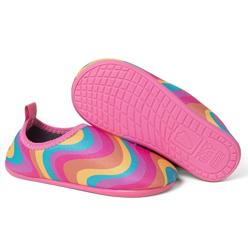 Sapatilha Aquática Infantil Neoprene Antiderrapante Menina Praia Piscina Parque Aquático Solado Emborrachado