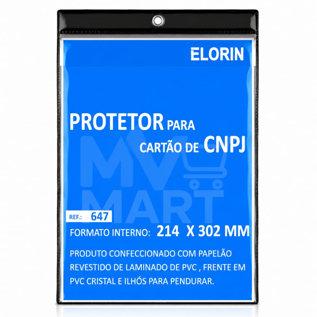Porta Alvará Cnpj Folhetos E Cardápios A4 Vertical Pvc