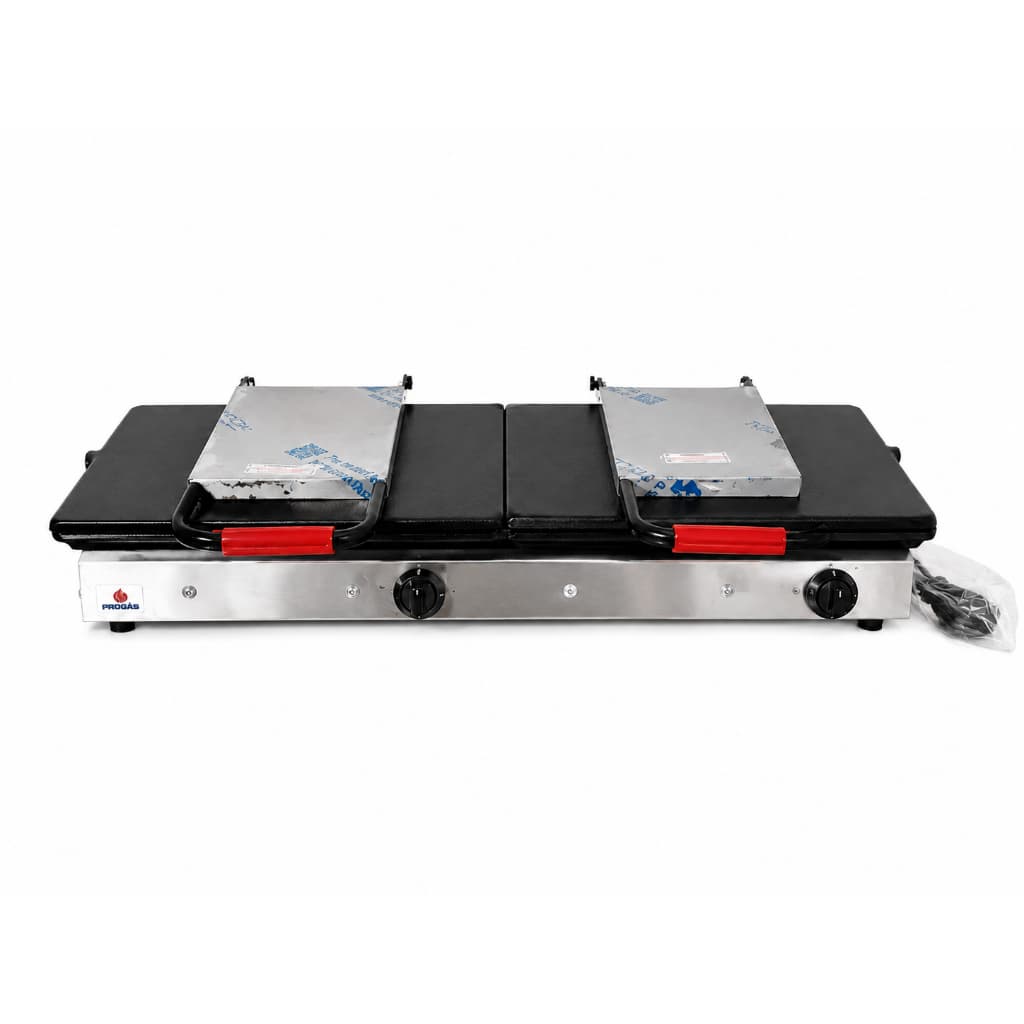 Sanduicheira a Gás Progás PR952 G Style 2 Prensas GLP Inox Condição Outlet