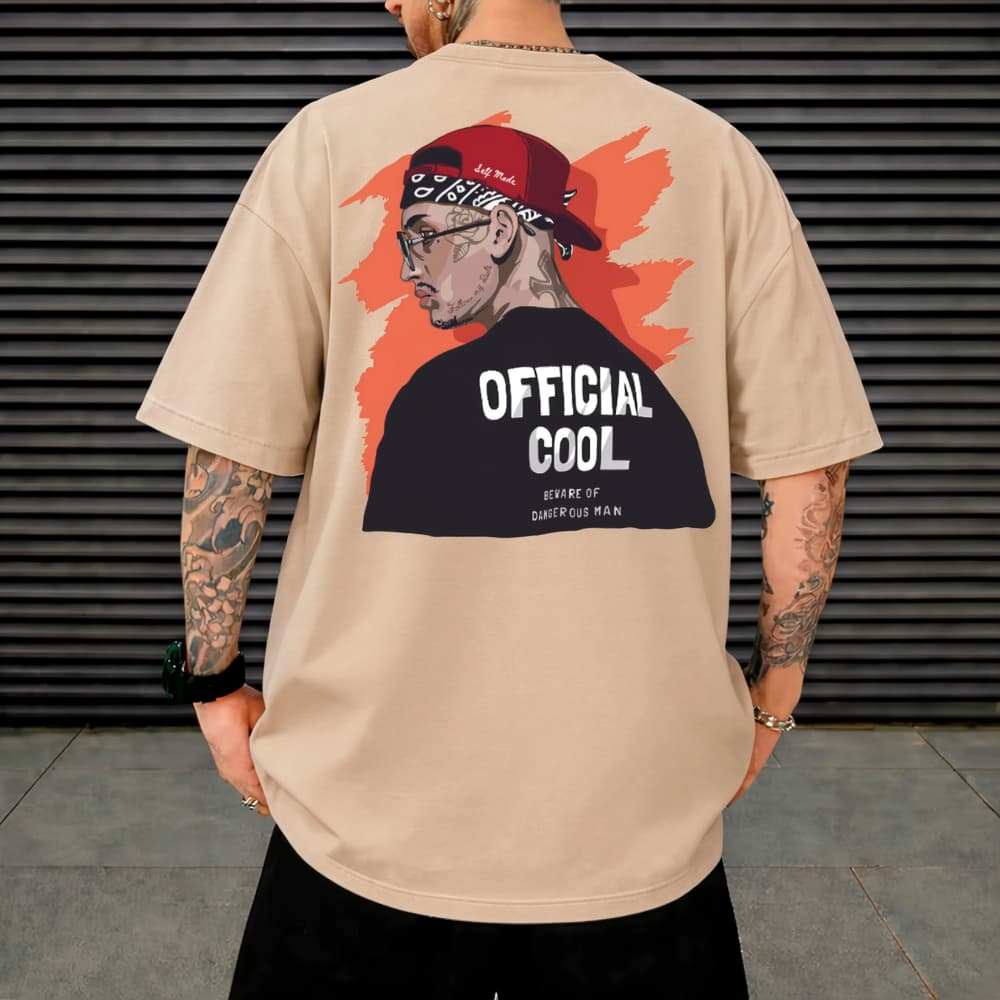 Camiseta Camisa Blusa Oversized Streetwear Estilosa Confortável Casual Moda Gringa 100% Algodão Premium Unissex